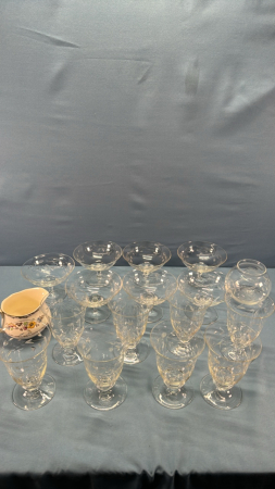 Etched Glass Lot