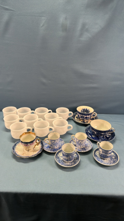 Selection of Cups & Saucers