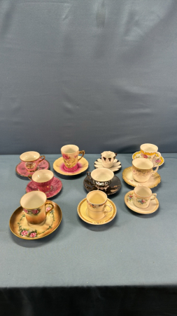 (10) Cups & Saucers