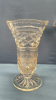 (2) 10" Tall Glass Pieces - 3