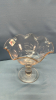 (2) 10" Tall Glass Pieces - 5