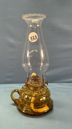 Amber Base Finger Lamp