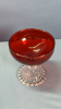 Ruby Red/Clear Glassware Lot - 5