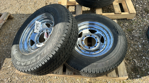 Pr. of Goodyear Rangler P225/75R16 Tires -See Note