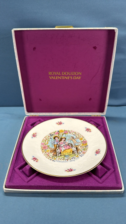 Royal Doulton Valentines Day plate