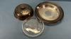 King Silver Plate 10" Covered Relish Plate - 5