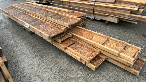 Lot of Assorted Wood Joists