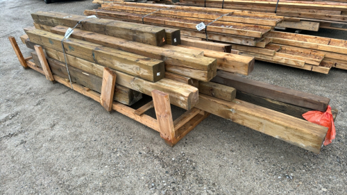 Lot of 8ft to 15ft Posts