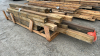 Lot of 8ft to 15ft Posts