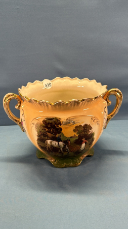 Double Handled 7" High Jardinere