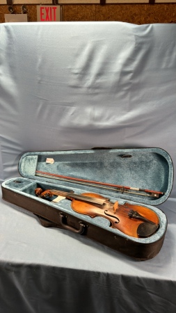 Violin & Bow in Case
