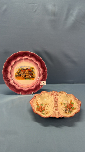 Serving Bowl & Plate