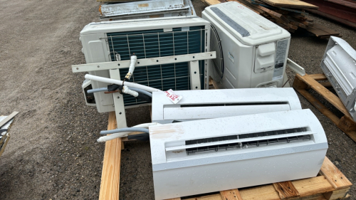 Pair of Ductless Air Conditioner/Heat Units