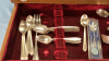 Quantity of Unmatched Flatware & Case - 10