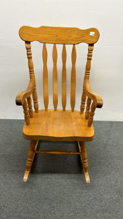 Large Oak Rocker