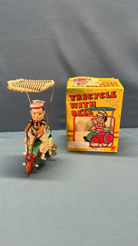 Wind Up Tricycle with Bell