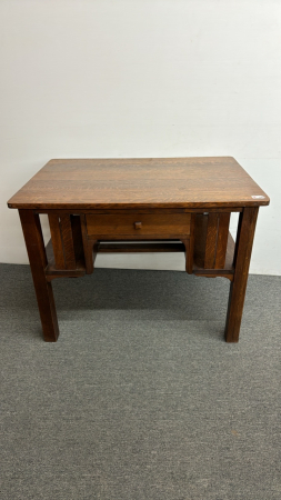 Oak Library Desk