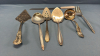 Quantity of Silver Plated Serving Utensils - 2