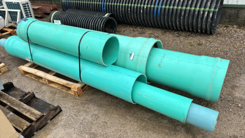 Lot of Hard Poly Pipe