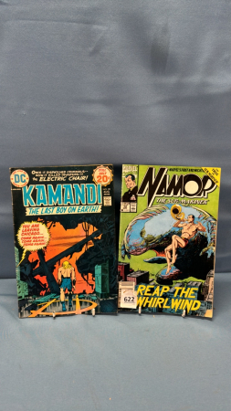 Vintage Namor and Kamandi Comic Books