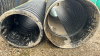 2 Lengths of Black Poly Culvert Pipe - 3