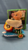 Tin Wind Up Chicken & Tin Drummer Boy - 7
