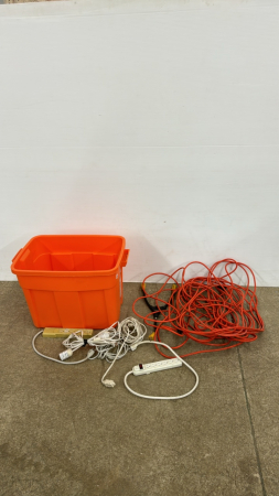 Quantity of Extension Cords, power Bar, Splitters