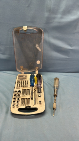 Multi Screw Driver Bit Set With Case