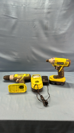 Ryobi 18V Drill, 1/4" Impact