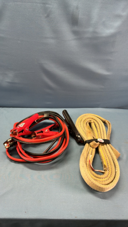 Set Of Battery Cables, And Sling