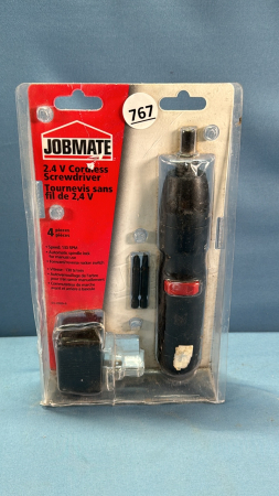 Jobmate 2.4 Volt Cordless Screw Driver