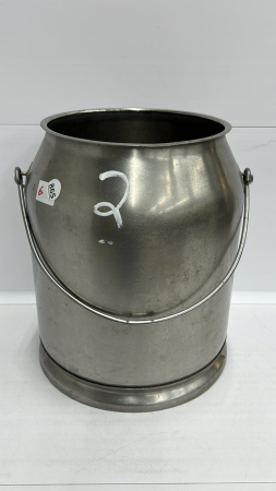 Stainless Milker Pail No Lid