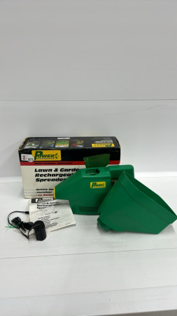 Power Gardener Lawn & Garden Rechargable Spreader