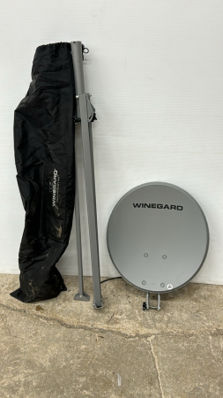 Portable Satellite Dish & Tripod for Camping