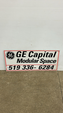 GE Capital Modular Space Sign