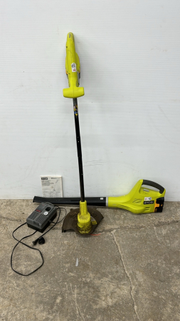 Ryobi 18V String Trimmer & Blower