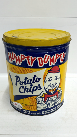 Humpty Dumpty Potato Chip Tin