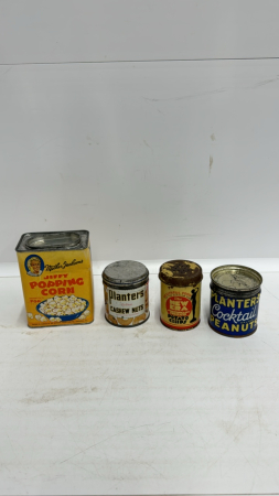 Assorted Tin Lot