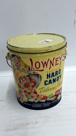 Lowney's Hard Candy 5 Lb Tin