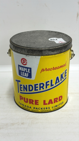 Maple Leaf Precreamed Tenderflake 5lb TIn