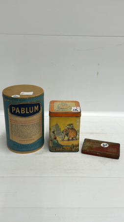 Assorted Tin Lot