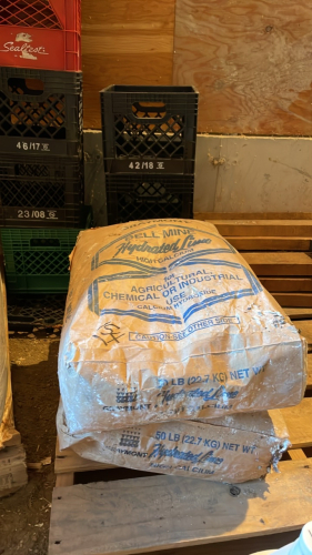 2-50lb Bags of Lime