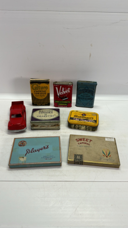 Assorted Tin Lot