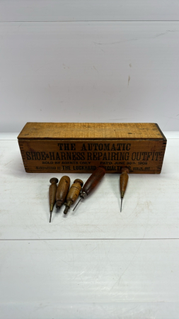 Automatic Shoe & Harness Repairing Outfit Box