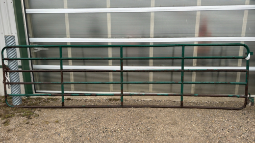 15ft Steel Gate -Has Slight Bend