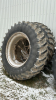 Pair of Firestone 20.8R42 Snap-On Duals