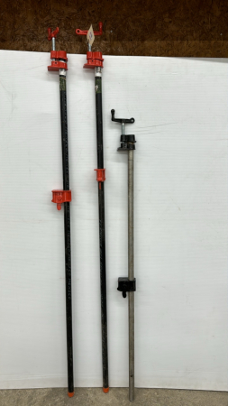 (3) Pipe Clamps