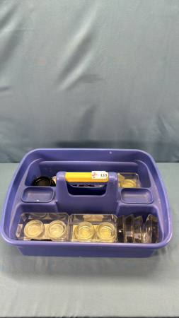 Plastic Open Tote 18" Long