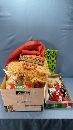Assortment of Christmas D&eacute;cor