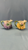 (2) Royal Bayreuth Grape Pattern Creamers